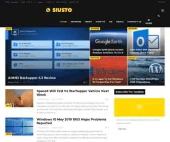 Siusto.com(Life & Technology) Screenshot