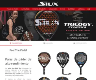 Siuxpadel.com(Siux padel) Screenshot