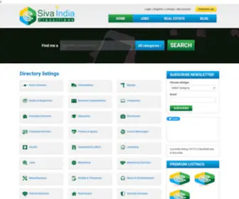 Sivaindia.com(Siva India) Screenshot