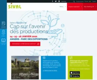 Sival-Angers.com(SIVAL Angers) Screenshot