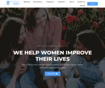 Sivalencia.org(Empowering Women and Girls since 1974) Screenshot