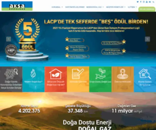 Sivasgaz.com.tr(Doğa dostu enerji doğalgaz) Screenshot