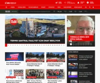 Sivashaberler.com(Sivas Haber) Screenshot