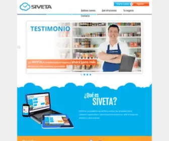 Siveta.com(Transacciones electrónicas) Screenshot