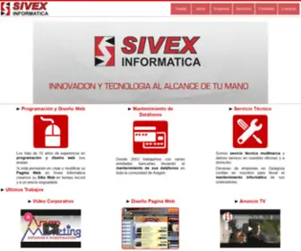 Sivexinformatica.com(Sivex Informatica Sivex Informatica) Screenshot