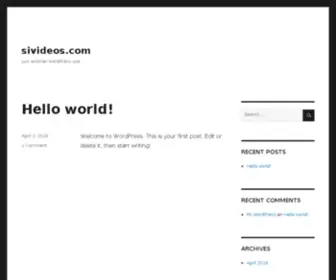 Sivideos.com(Videos) Screenshot