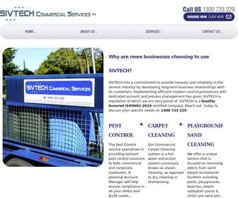 Sivtech.com.au(SIVTECH Commercial Services) Screenshot