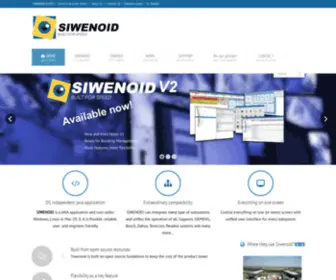 Siwenoid.com(Integrated security solution) Screenshot