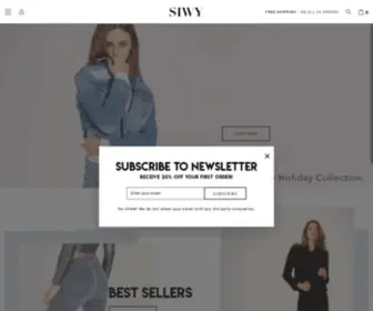 Siwydenim.com(SIWY Denim) Screenshot