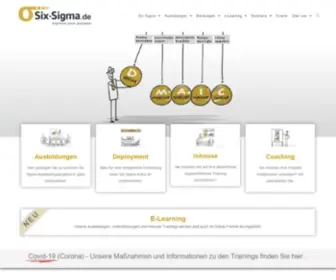 Six-Sigma.de(Improve you process) Screenshot