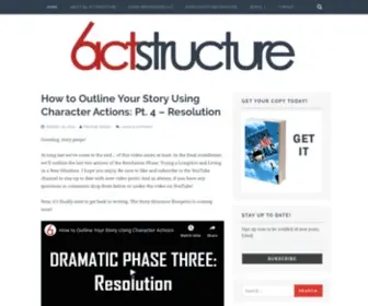 Sixactstructure.com(Six Act Structure) Screenshot