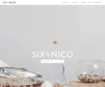 Sixbynico.co.uk(Experience a brand new six course tasting menu every 6 weeks) Screenshot