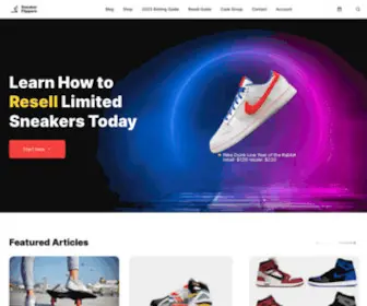 Sixfiguresneakerhead.com(Make Money Reselling Sneakers) Screenshot