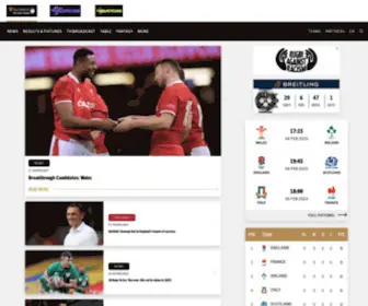 Sixnationsrugby.com(Six Nations Rugby) Screenshot