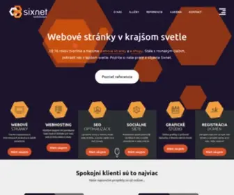Sixnet.sk(Tvoríme webové stránky a e) Screenshot