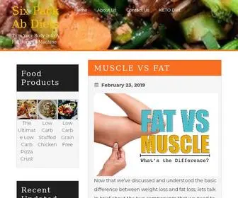 Sixpackabdiets.in(Turn Your Body Into A Fat Burning Machine) Screenshot