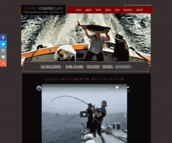 Sixpackfishing.com(SIX PACK DEEP SEA OFF SHORE LONG RANGE PELAGIC TUNA FISHING) Screenshot