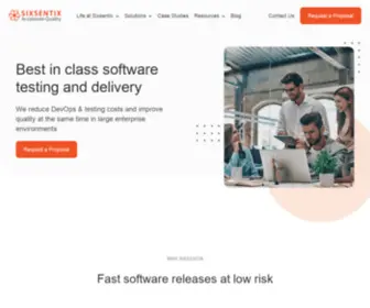 Sixsentix.com(SIXSENTIX) Screenshot