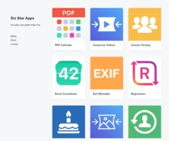 Sixstarapps.com(Six Star Apps) Screenshot