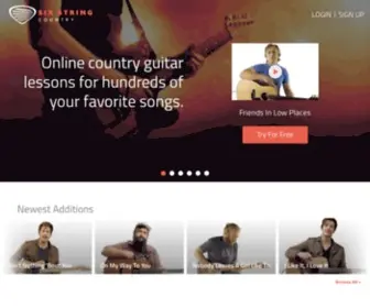 Sixstringcountry.com(Six String Country) Screenshot