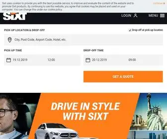 Sixt.ae(SIXT rent a car UAE) Screenshot