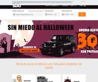 Sixt.com.mx(Renta de autos) Screenshot