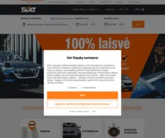 Sixt.lt(SIXT auto nuoma) Screenshot