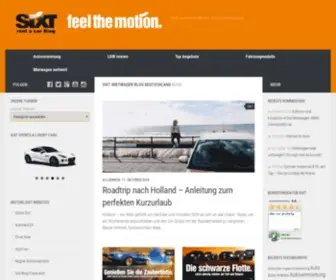 Sixtblog.de(Sixt Mietwagen Blog Deutschland) Screenshot