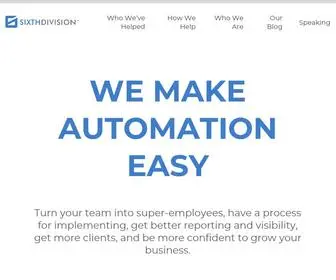 Sixthdivision.com(SixthDivision) Screenshot