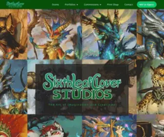 Sixthleafclover.com(Art of) Screenshot