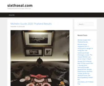 Sixthseal.com(Leading the wild into the ways of the man) Screenshot