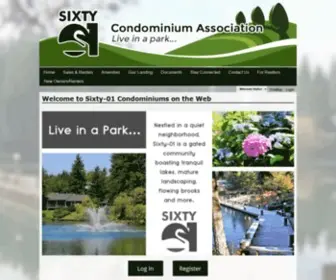 Sixty-01.com(01 Condominiums) Screenshot