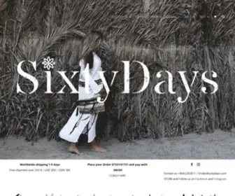 Sixtydays.com(Hello, this is for you with love) Screenshot