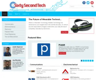 Sixtysecondtech.com(Sixty Second Tech) Screenshot