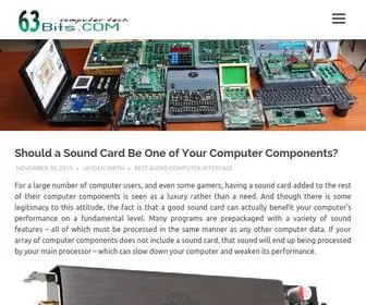 Sixtythreebits.com(This Site Contains Complete Information About Articles Intel Processors) Screenshot