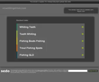 Sixwhitingstreet.com(Mens) Screenshot