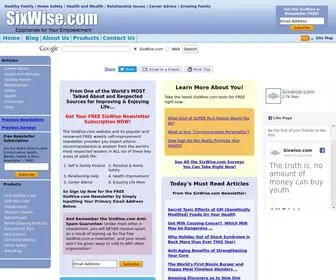 Sixwise.com(Healthy Family) Screenshot