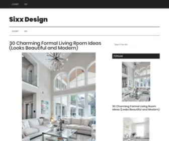 SixxDesign.com(Giving your home a new style) Screenshot