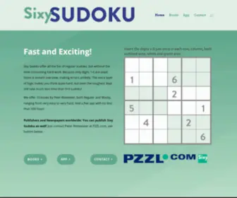 Sixysudoku.com(Sixy Sudoku) Screenshot