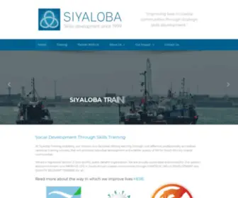 Siyaloba.co.za(Skills Development since 1999) Screenshot