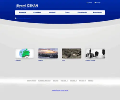 Siyamiozkan.com.tr(Alan adı duraklatılmış) Screenshot