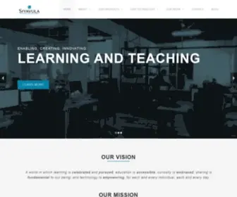 Siyavulaeducation.com(Siyavula is an educational technology company) Screenshot