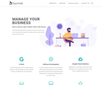 Siyomek.com(Google Cloud Partner and Specialized in GIS Solutions) Screenshot