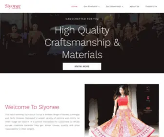 Siyonee.com(Women Ethnic Wear) Screenshot