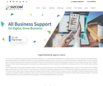 Sizcomdigital.com(Digital Marketing Agency Calicut) Screenshot