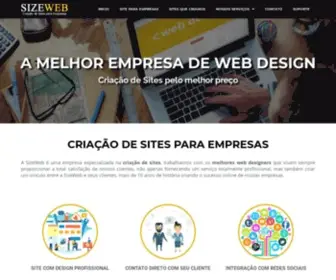 Sizeweb.com.br(Criação de Sites Profissionais) Screenshot