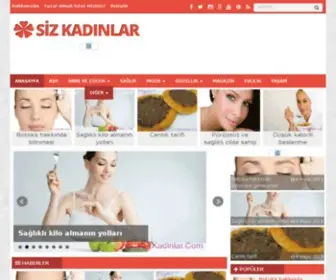 Sizkadinlar.com(Kadın sitesi) Screenshot
