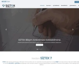 Siztek.com.tr(Bilişim) Screenshot