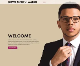 Sizwempofuwalsh.com(I'm Sizwe Mpofu) Screenshot