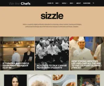 Sizzle-Digital.com(We Are Chefs) Screenshot